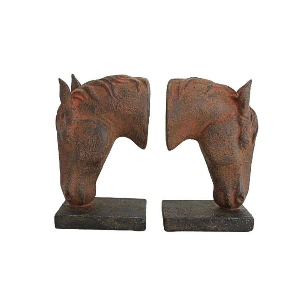 Horse Head Bookends