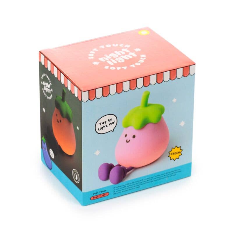 Foodiemals Egg Plant LED Night Light