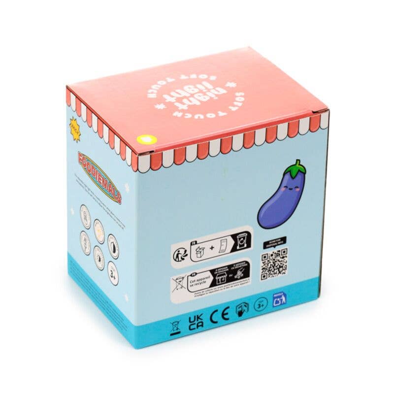 Foodiemals Egg Plant LED Night Light