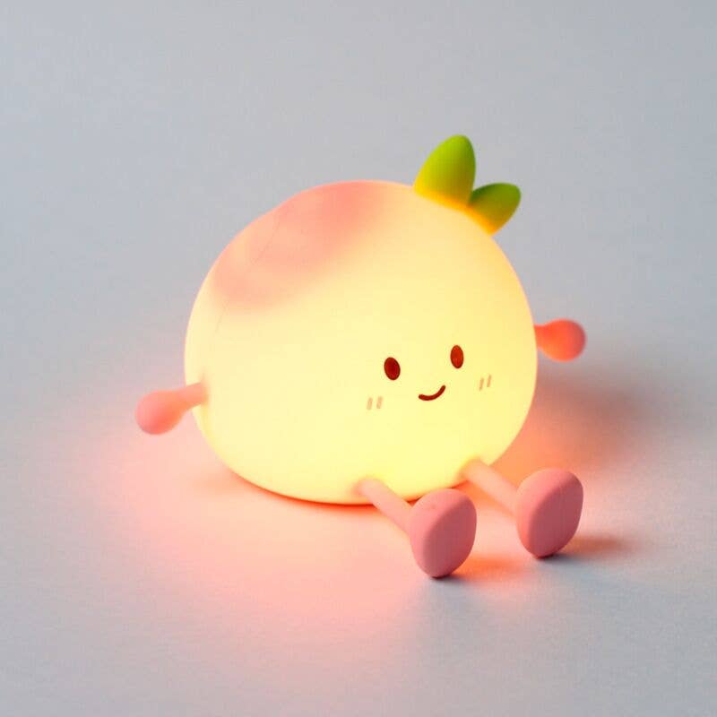 Foodiemals Peach LED Night Light