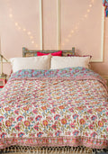 Joshika Blockprint Reversible Quilt