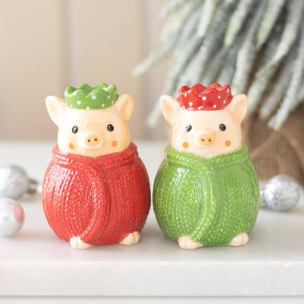 Pigs in Blankets Salt and Pepper Shakers