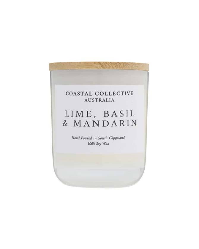JAR CANDLE - LIME, BASIL & MANDARIN