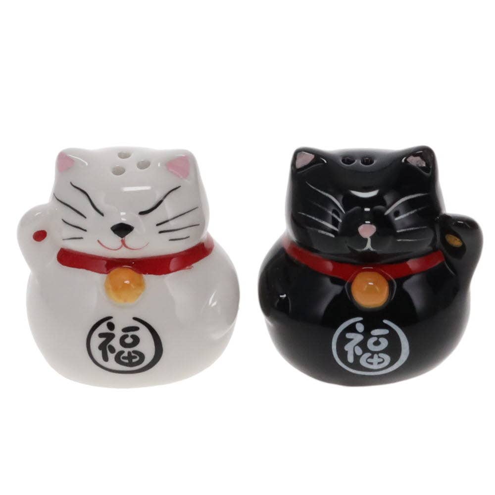 Lucky Cat Salt and Pepper Shaker