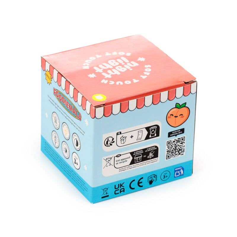 Foodiemals Peach LED Night Light