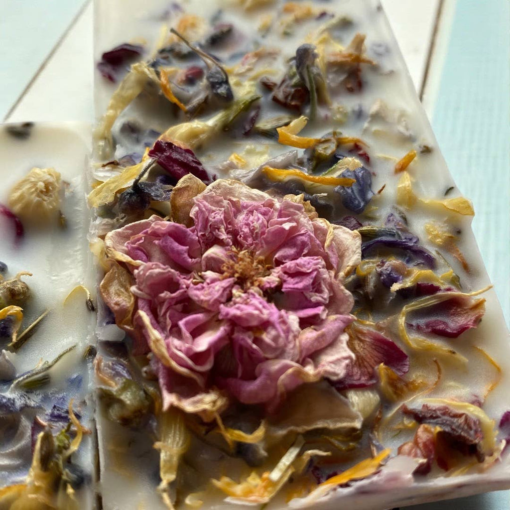 Dusty Rose Organic Perfume Infused Wax Tablet. All Natural