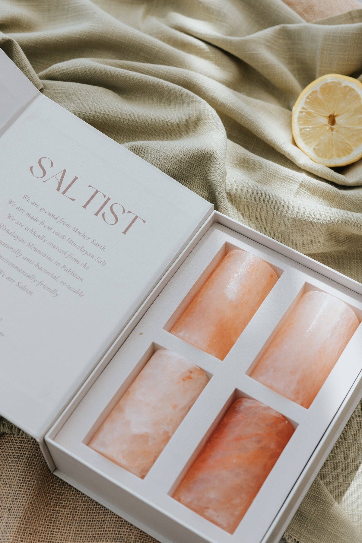 Himalayan Salt Tequila Shot Glass Set of 4