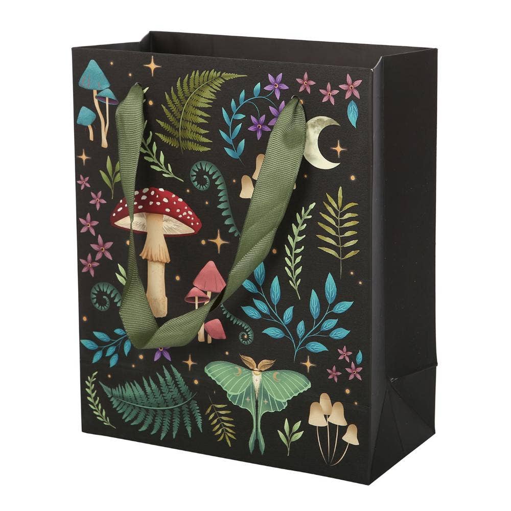 Dark Forest Print Gift Bag 23cm Medium